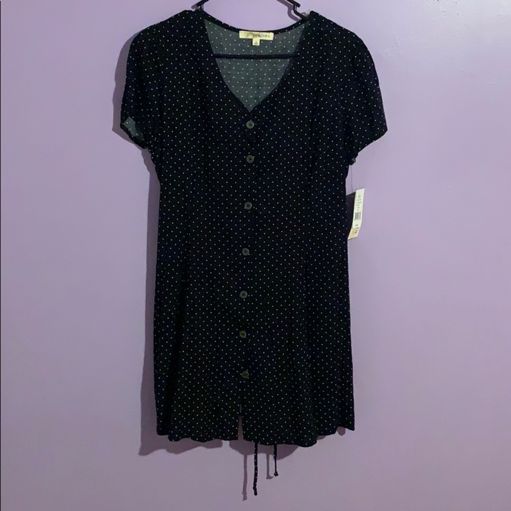 black dress
